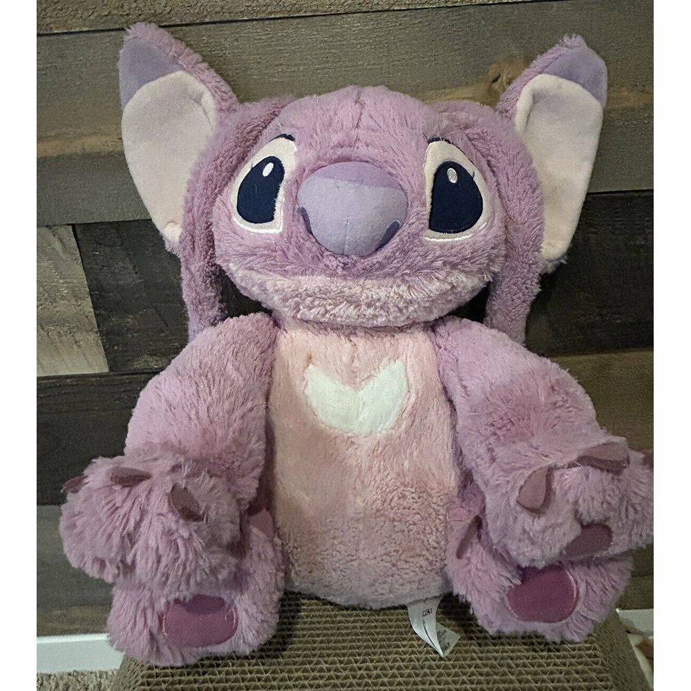 Disney Store ANGEL 15" Plush Toy Lilo & Stitch Stuffed Pink Girl Alien
